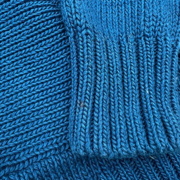 Lisa Nichols Womens Vintage 1988 Football Sports Heavy Cozy Knit Cardigan Sz M - Picture 9 of 16